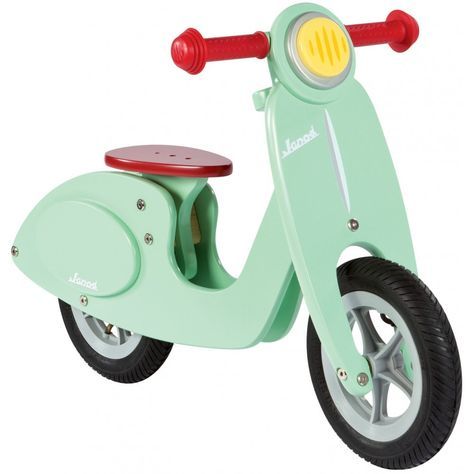 Bicicletta scooter color menta - Janod - 0 