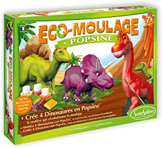 Eco-Moulage Popsine Les Dinosaures - 0 