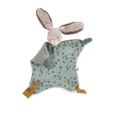 Doudou coniglio azzurro Moulin Roty -  