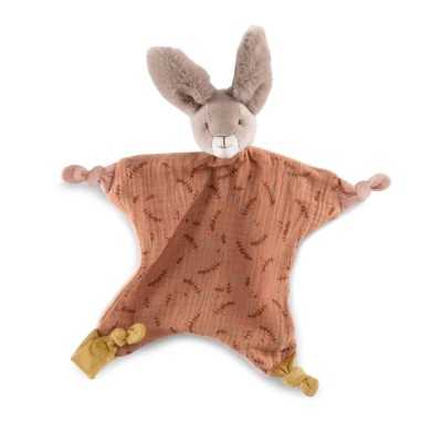 Doudou coniglio color argilla Moulin Roty -  