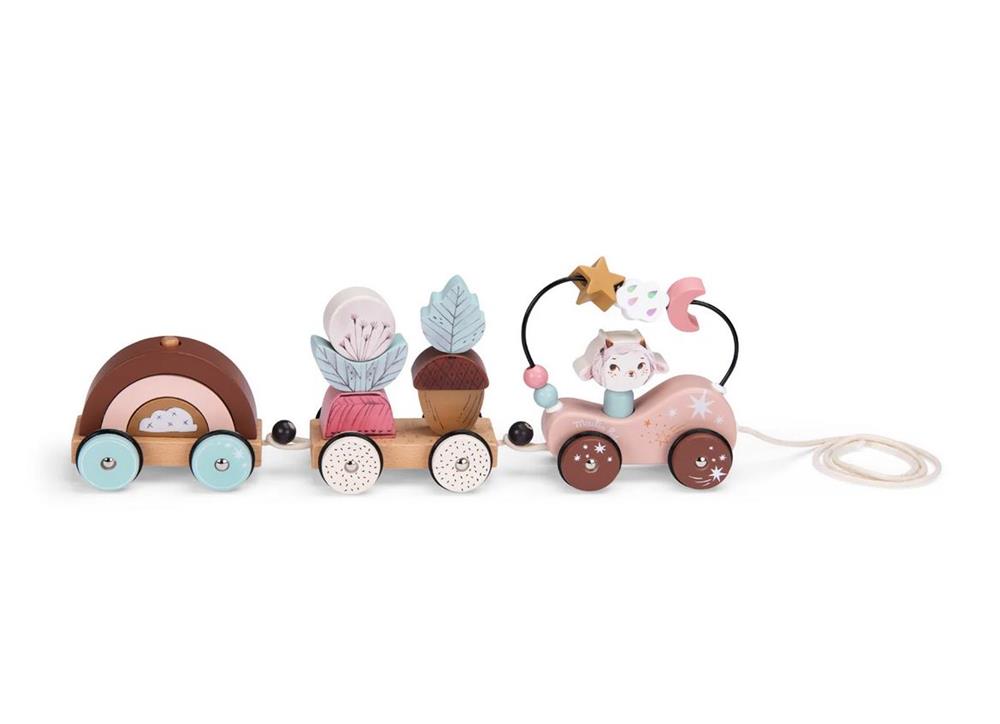 Trainabile trenino implabile Moulin Roty -  