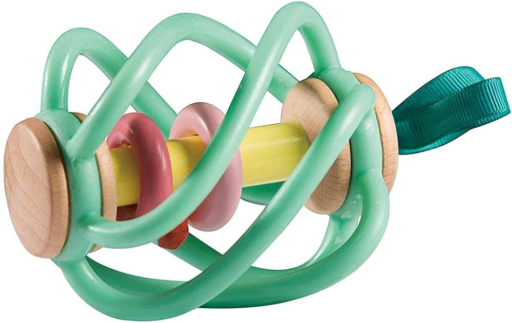 Gioco sensoriale a spirale legno e silicone Hape - 0 