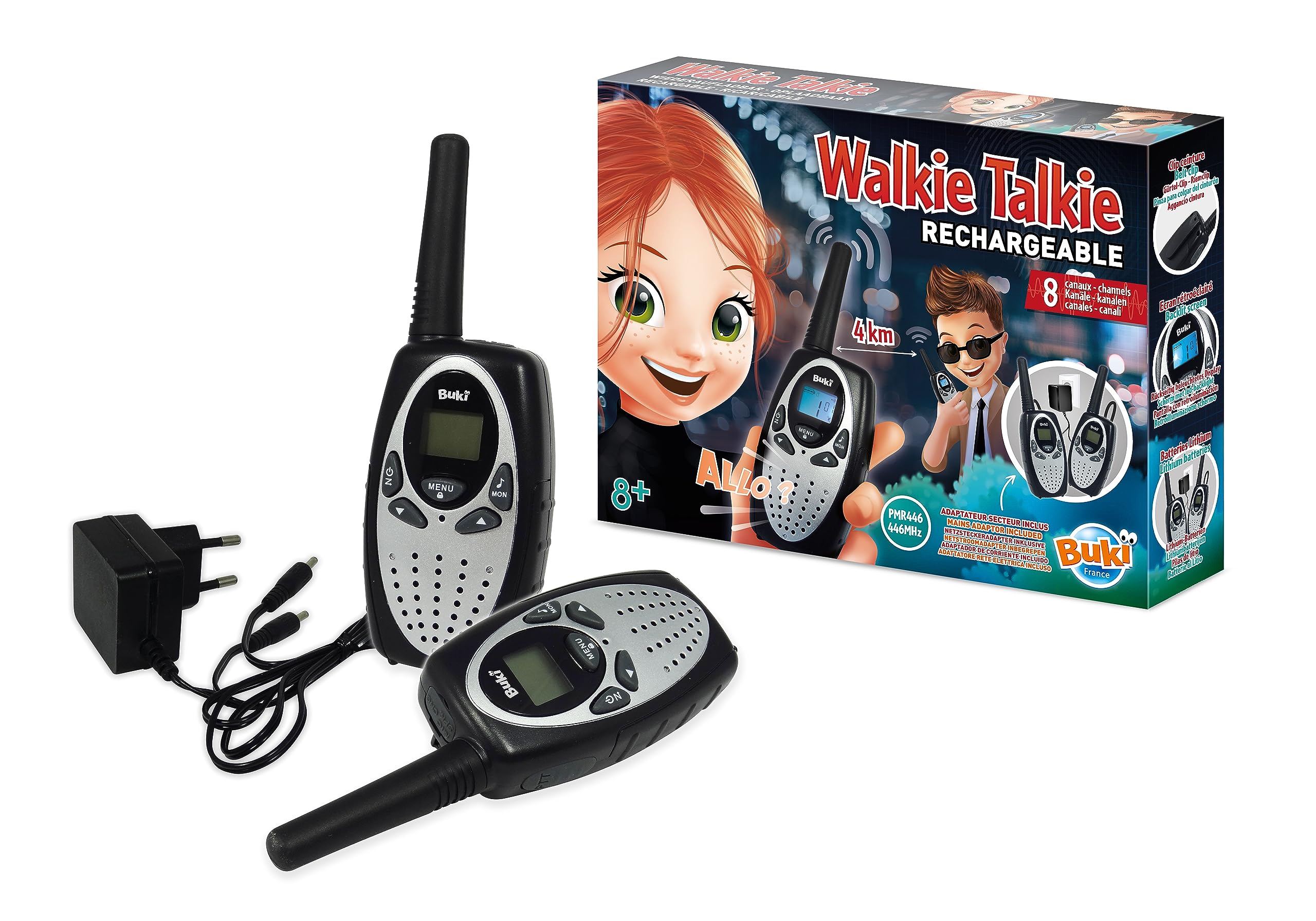 Walkie talkie ricaricabili Buki -  