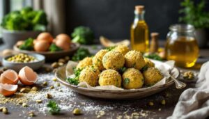 Polpette di Broccoli e Patate Super Croccanti (con Panatura al Pistacchio! )