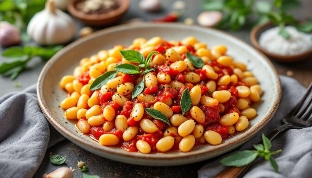 Fagioli all'uccelletto ricetta veloce cucina italiana cottura cannellini