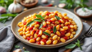 Fagioli all'uccelletto ricetta veloce cucina italiana cottura cannellini