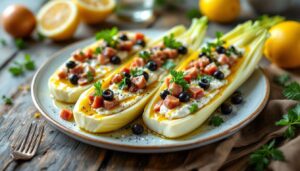 Barchette di finocchio: antipasto fresco e leggero con un tocco gustoso per la tua tavola