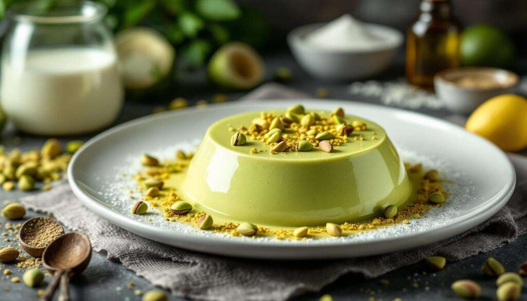 Panna cotta al pistacchio: vellutata, elegante e pronta con pochi passaggi